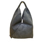 Anthropologie Women’s Navy Blue Textured Leather-Style Slouch Design Handbag