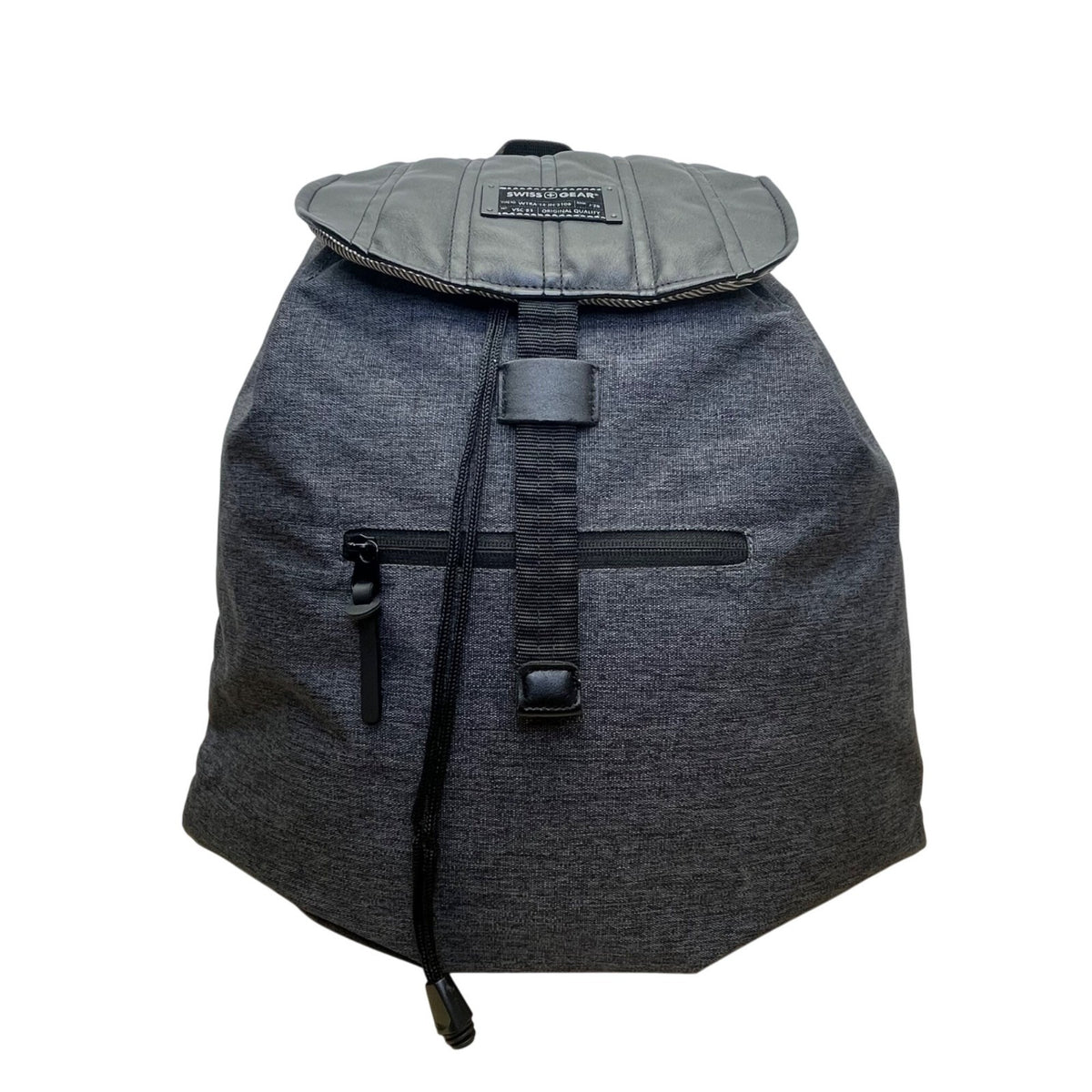 SwissGear Unisex Black & Gray Canvas Travel Laptop/Tablet Bag Backpack Size L