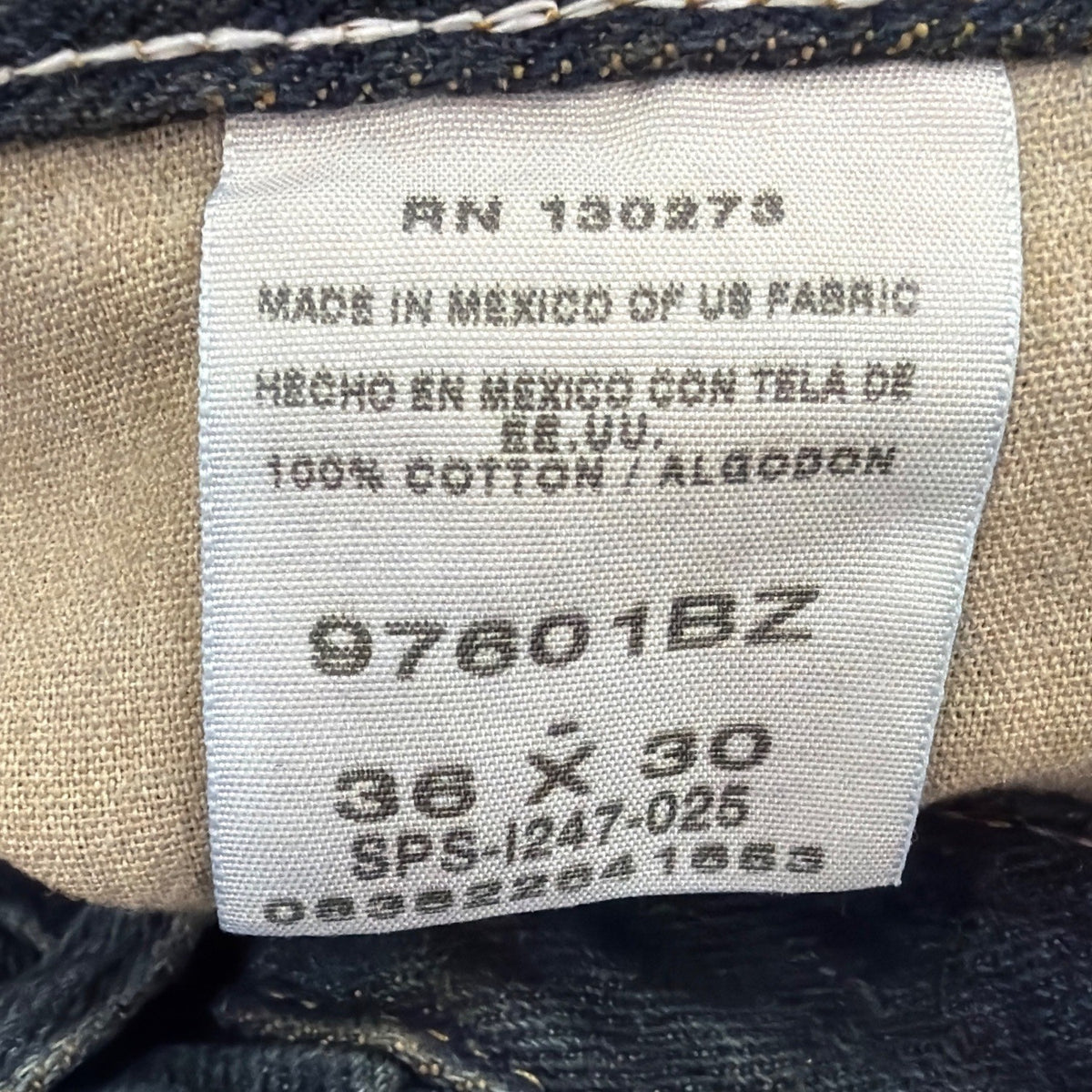 Wrangler Mens Blue Relaxed Fit Five Star Premium Denim Jeans Size 36x30 - New