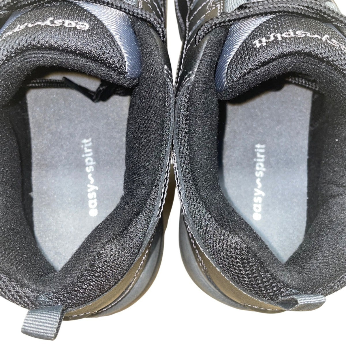 Easy Spirit Women’s Black Leather Romy Athletic Walking Sneakers Size 9 M