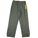Avalanche Mens Green Polyester Relaxed Fit High-Waisted Soft Pants Size S