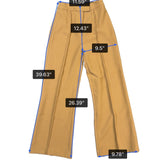 L.A.M.B Womens Camel Wide-Leg Dress Pants Size 4