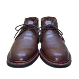 Alden Men’s Brown Horween Chromexcel Leather Lace-Up Ankle Chukka Boots Size 12