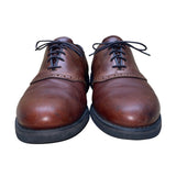 Dexter Men’s Brown Leather Lace-Up Brogue Oxford Dress Shoes Size 12 M
