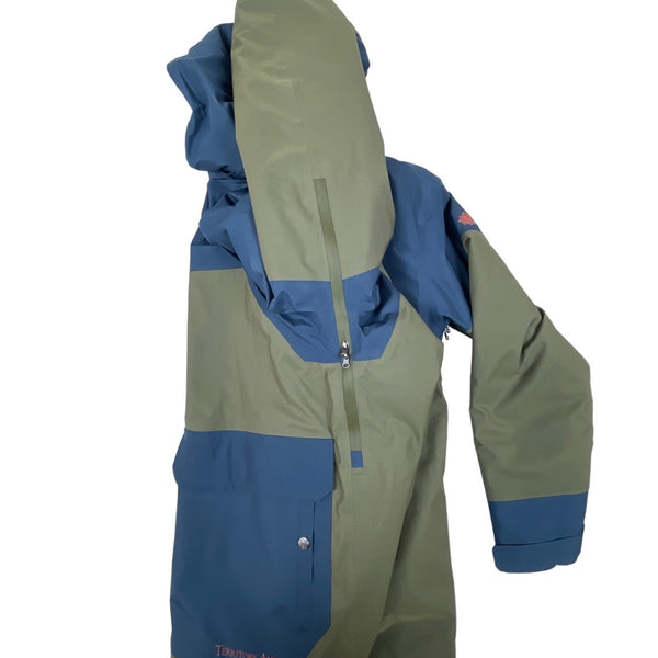Territory Ahead Men's Blue Olive and Orange 3 in 1 Jacket Sz L