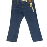 Wrangler Mens Relaxed Straight Jeans Medium Wash Size 50x30