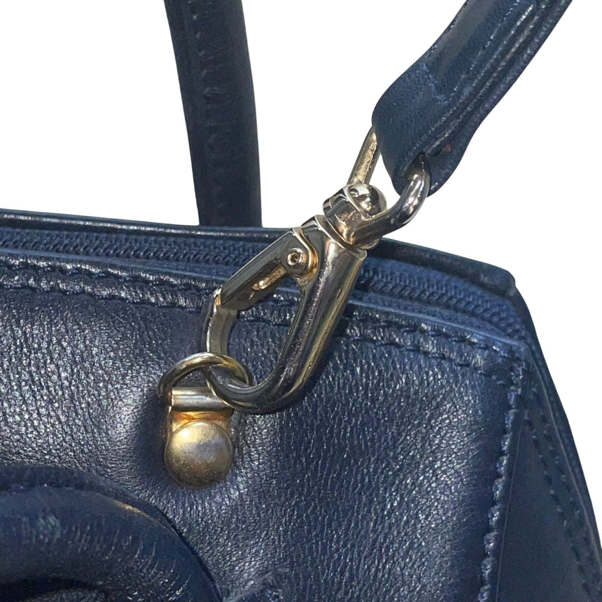 Museo Nacional Del Prado Women’s Black Leather Tote  Bag With Dual Handles