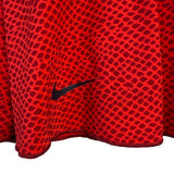 Nike Womens Red Dri-Fit Active Pleated Skort Animal Print  Sz Large