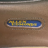 Allen Edmonds Men’s Brown Burgundy Leather Wingtip Oxford Dress Shoes Size 11B
