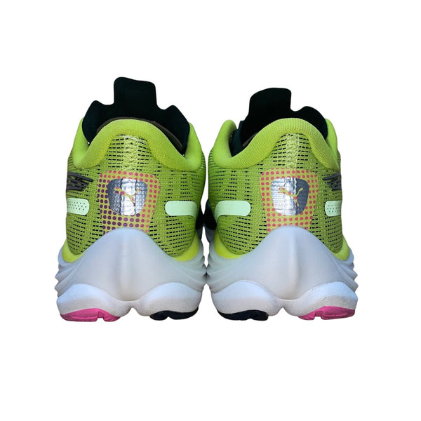 Puma Women’s Lime Pwr Black Mesh Velocity Nitro 3 PsyRush Running Shoes Size 8.5