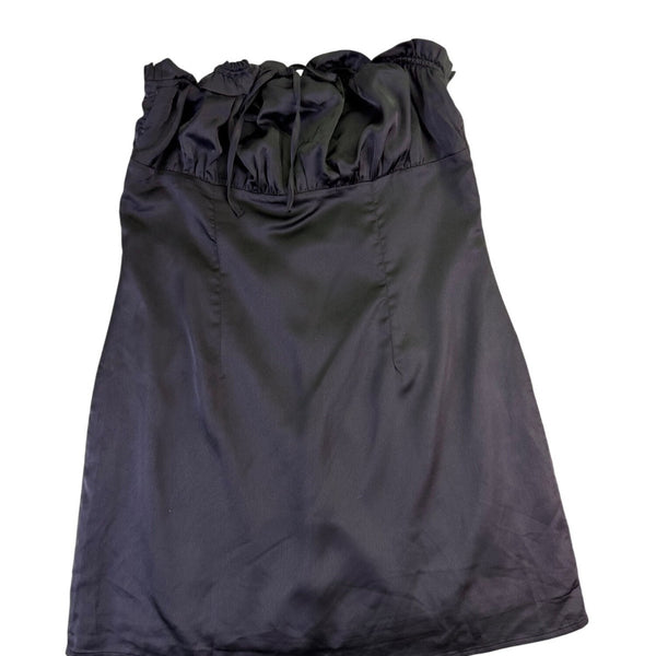 Princess Polly Womens Black Strapless Mini Dress Size US 8 AU 12 EU 40