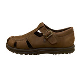 Teva Men’s Brown Leather Adjustable Strap Style 6314 Crete Sandals Size 8.5