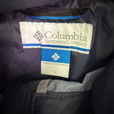 Columbia Womens Navy Omni-Shield Water-Resistant Lightweight Jacket Size L