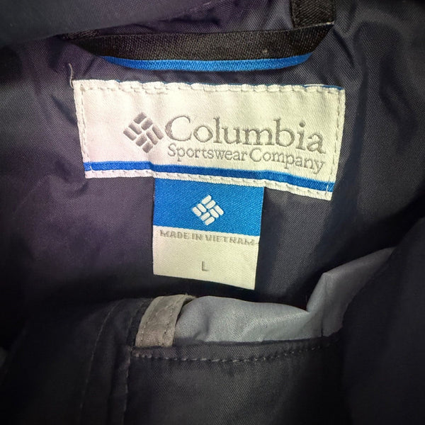 Columbia Womens Navy Omni-Shield Water-Resistant Lightweight Jacket Size L