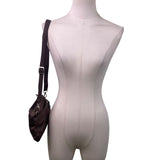 Travelon Women’s Brown Quilted Adjustable Strap RFID Protection Crossbody Bag