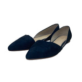 J. Crew Women’s Black Suede D’Orsay Pointed Toe Flats Size 7