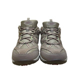 Easy Spirit Women’s Brown  Leather & Mesh Explore Map Walking Sneakers Size 10M