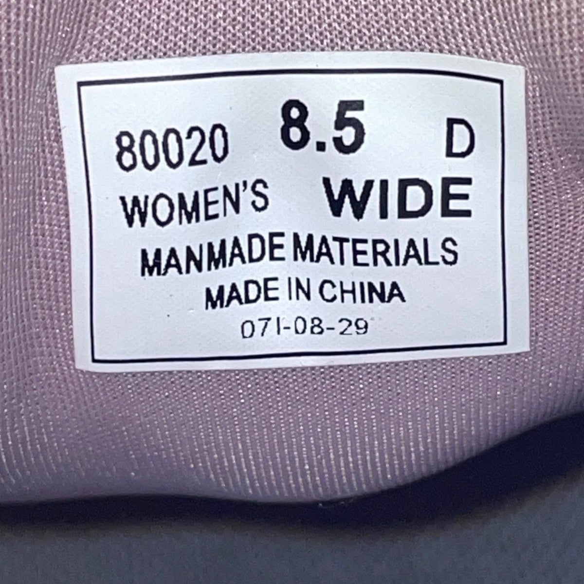 Orthofeet Women’s Lavender Lace-Up Arch Support Athletic Sneakers Size 8.5W