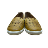 Cobb Hill Women’s Yellow Perforated Leather Slip-On Bailee Shoes Size 6.5M