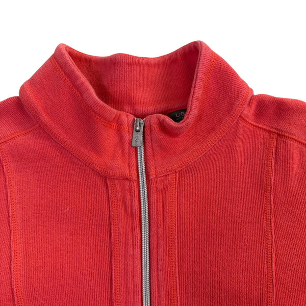 Tommy Bahama Womens Coral Full Zip Jacket Zip Front Casual Wear Size L