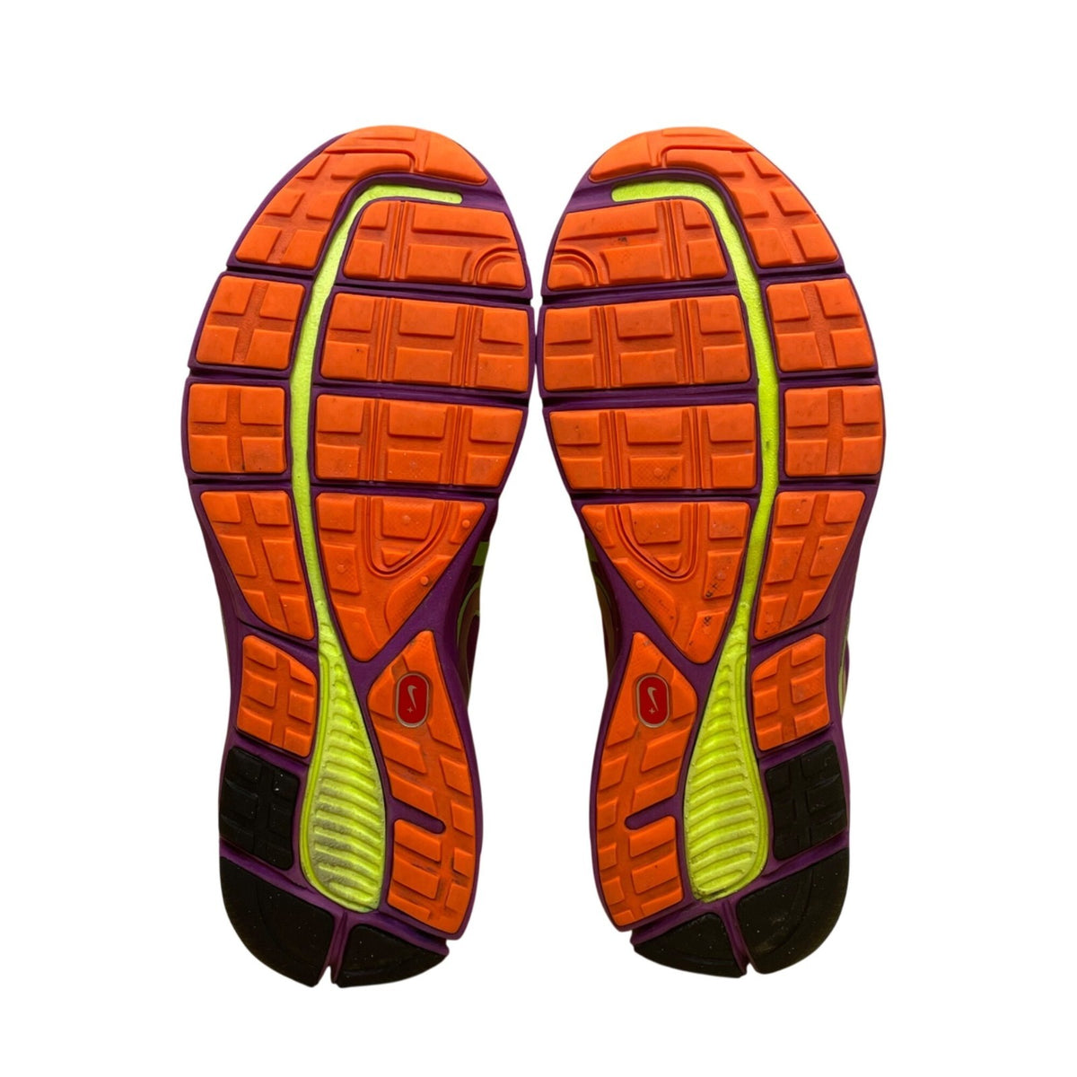 Nike Mens Purple & Green Mesh Fitsole 3 TBO Lunarlon Running Shoes Size 9