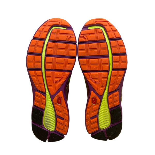 Nike Mens Purple & Green Mesh Fitsole 3 TBO Lunarlon Running Shoes Size 9