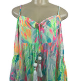 Lilly Pulitzer Women’z Colorful Boho Off-Shoulder Dress Size S - New