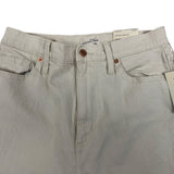 Universal Thread Womens Vintage Stretch High-Rise Straight Jeans 8/29R Beige Cot