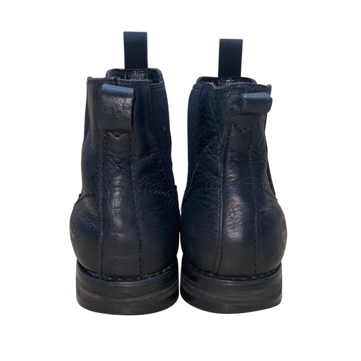 Timberland Men’ s Black Leather Pull-On Design Chelsea Boots Size 9.5M
