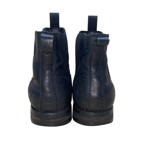 Timberland Men’ s Black Leather Pull-On Design Chelsea Boots Size 9.5M