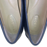 Talbots Women’s Black Leather Tassel Loafers Slip-On Comfort Shoes Size 8M