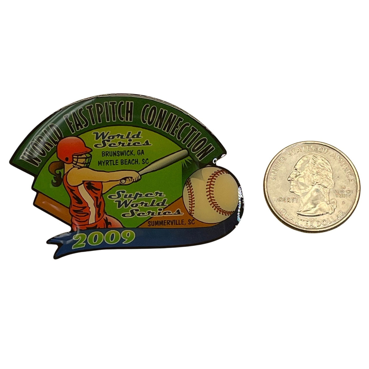 World Fastpitch Connection 2009 Super World Series Pin