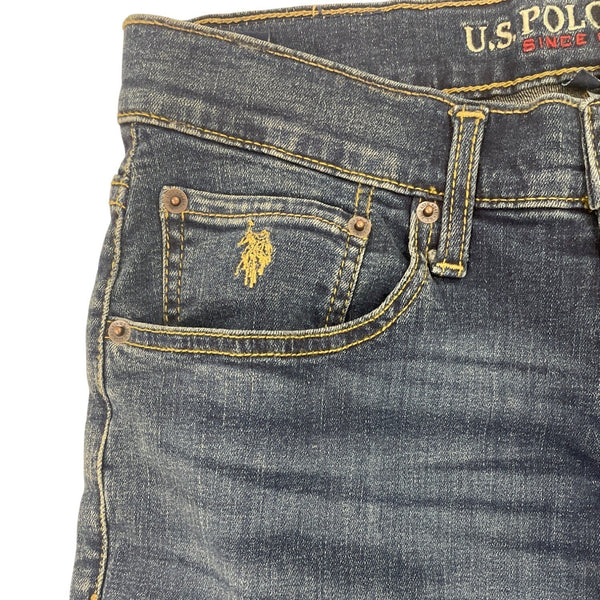 U.S. Polo Assn. Mens Straight Fit Washed Denim Jeans Sz W29/L30 - New
