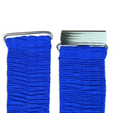Woven Elastic Womens Vintage Blue Fabric Belt Knot Design Adjustable