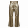 Banana Republic Womens Gold Metallic High-Rise Straight Jean Sz 27