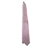 Vintage Brooks Brothers Pink & White Polka Dot Silk Necktie