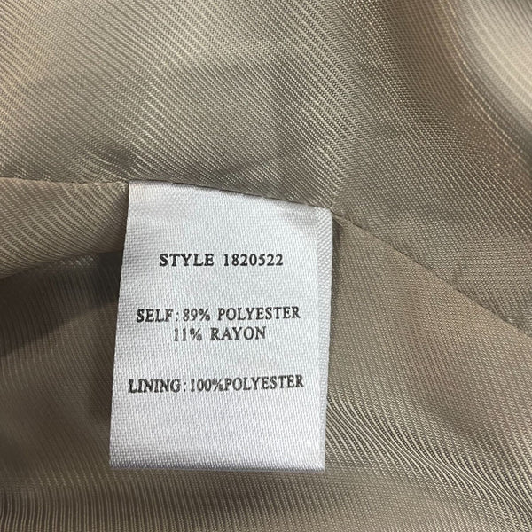 SOHO by Stephanie Horne Women's Blue and Gray Plaid Blazer Sz S