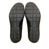 Ecco Women’s Black Leather Wedge Slip-On Comfort Shoes Size 7