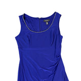 R&M Richards Womens Royal Blue 2-Piece Sleeveless Dress & Jacket Size 10