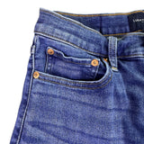 Lucky Brand Womens Blue Straight Leg Jeans Machine Washable Size 6/28R