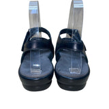 SAS Women’s Black Leather Adjustable Strap Tripad Comfort Sandals Size 7M