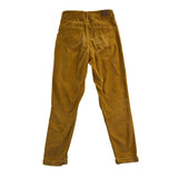 American Eagle Womens Mustard Yellow Corduroy Super Stretch Pants Size 0 R