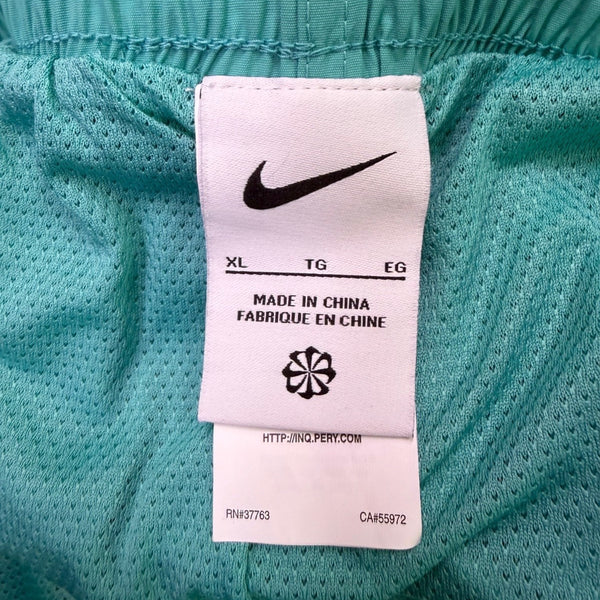 Nike Mens Aqua Swim Shorts With Drawstring & Mesh Lining Elastic Waistband Sz XL