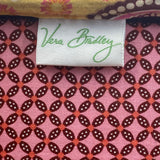 Vera Bradley Women’s Yellow & Pink Floral Quilted Laptop Bag With Shoulder Strap