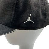 Jordan Black Baseball Cap With Jumpman Logo