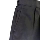 George Mens Black Pleated & Straight Leg Fit Dress Pants Size 36X32 
