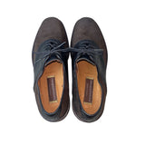 Johnston & Murphy Men's Rust Black Leather Brinkley Oxford Shoes Sz 12M - NWB