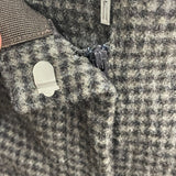 Theory Womens Brown Houndstooth Wool Pants Size 8 New