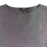 Theory Womens Dark Gray Sheath Dress Mid-Length Tailored Stylish Size 4