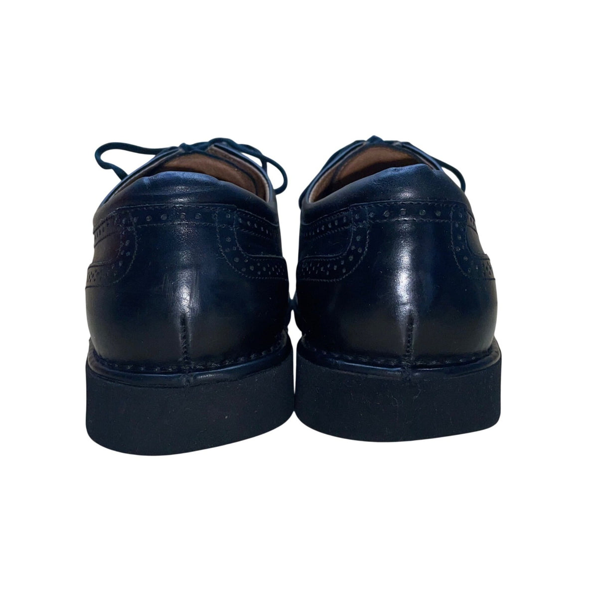 Rockport Men’s Black Leather Wingtip Oxford Dress Shoes Size 8.5M